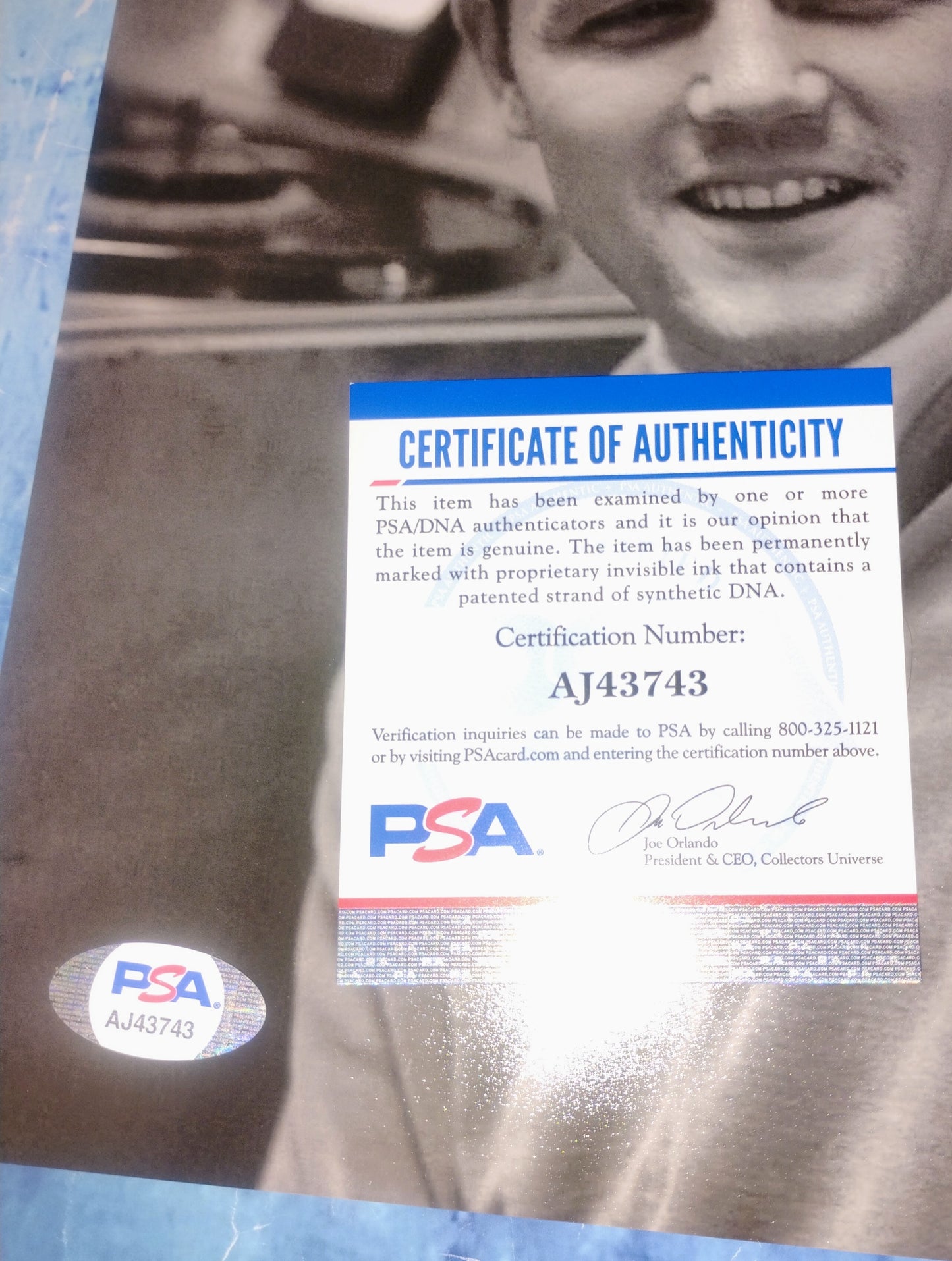 Bruce Johnston Hand Signed Autograph 8x10 Photo PSA COA The Beach Boys