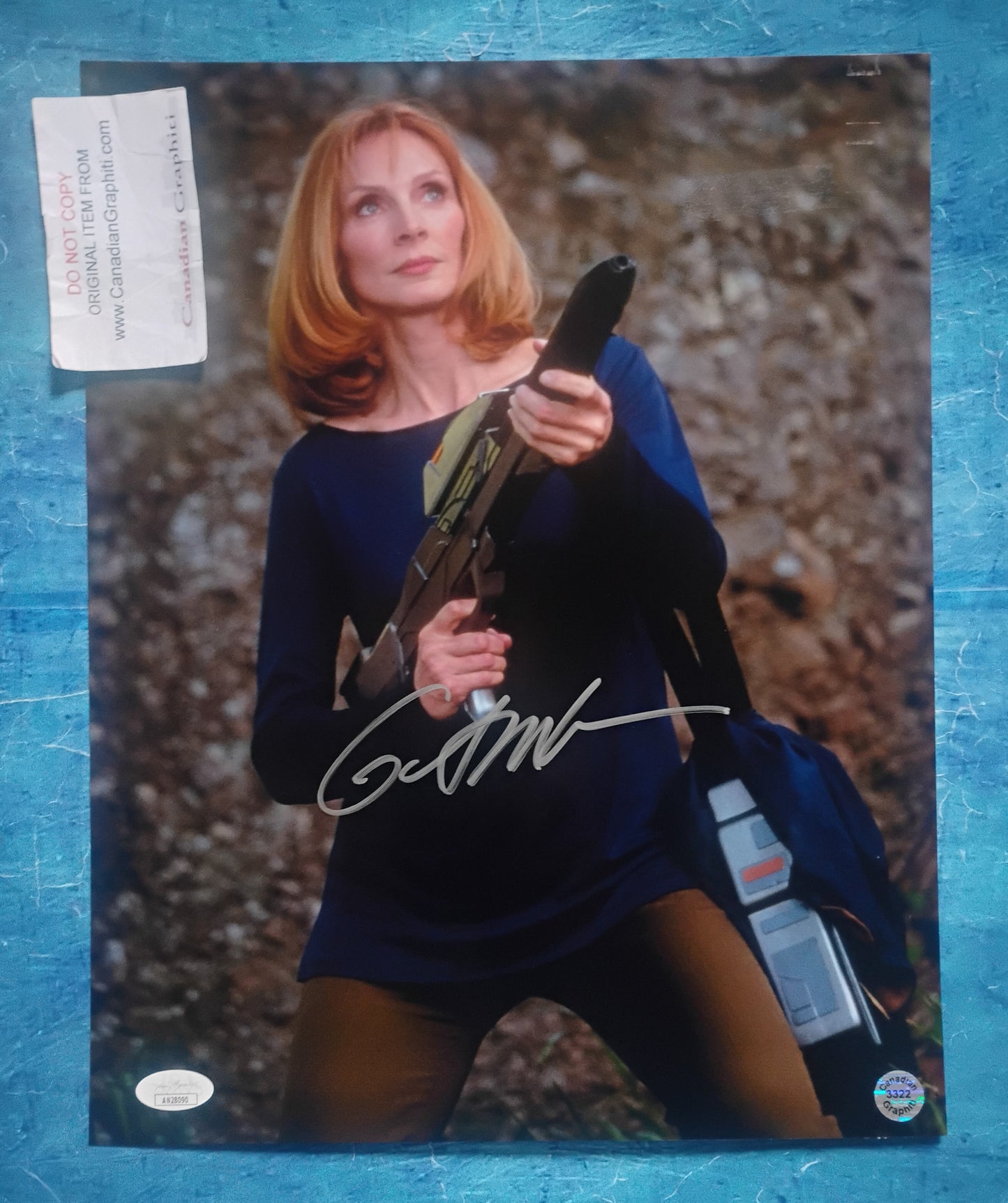 Gates McFadden Hand Signed Autograph 11x14 Photo JSA COA Star Trek