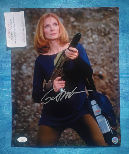 Gates McFadden Hand Signed Autograph 11x14 Photo JSA COA Star Trek