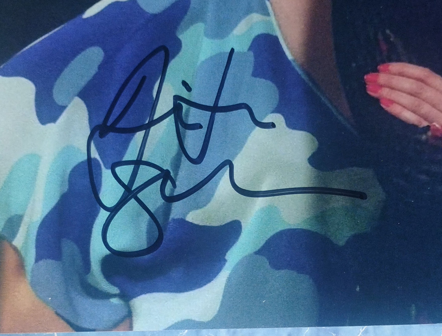 Jennifer Saunders & Joanna Lumley Hand Signed Autograph 8x10 Photo COA Absolutely Fabulous