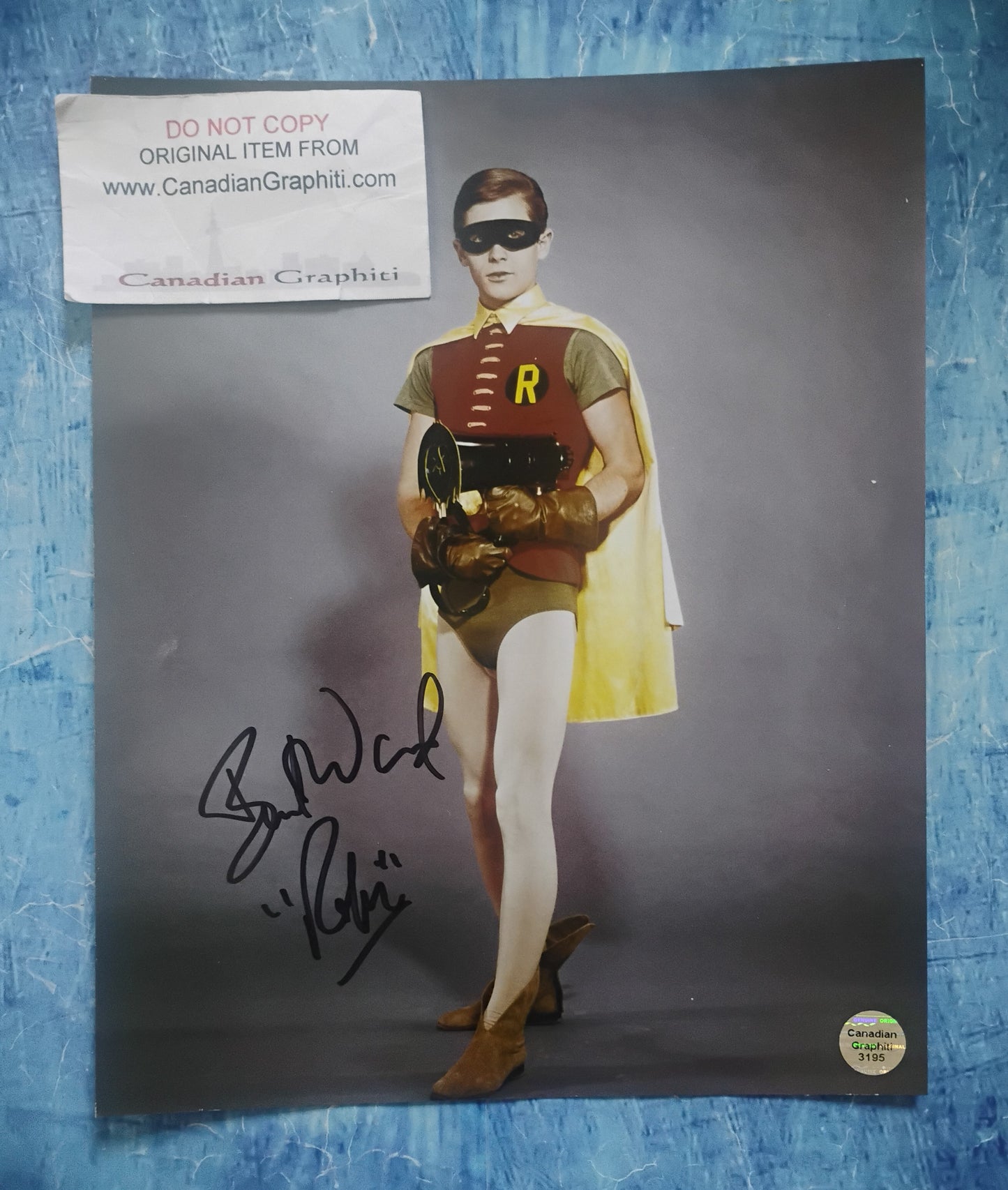Burt Ward Hand Signed Autograph 8x10 Photo COA