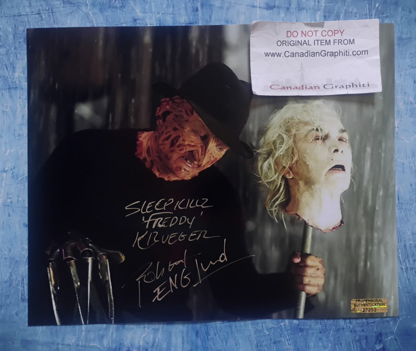 Robert Englund Hand Signed Autograph 8x10 Photo COA Nightmare On Elm Street