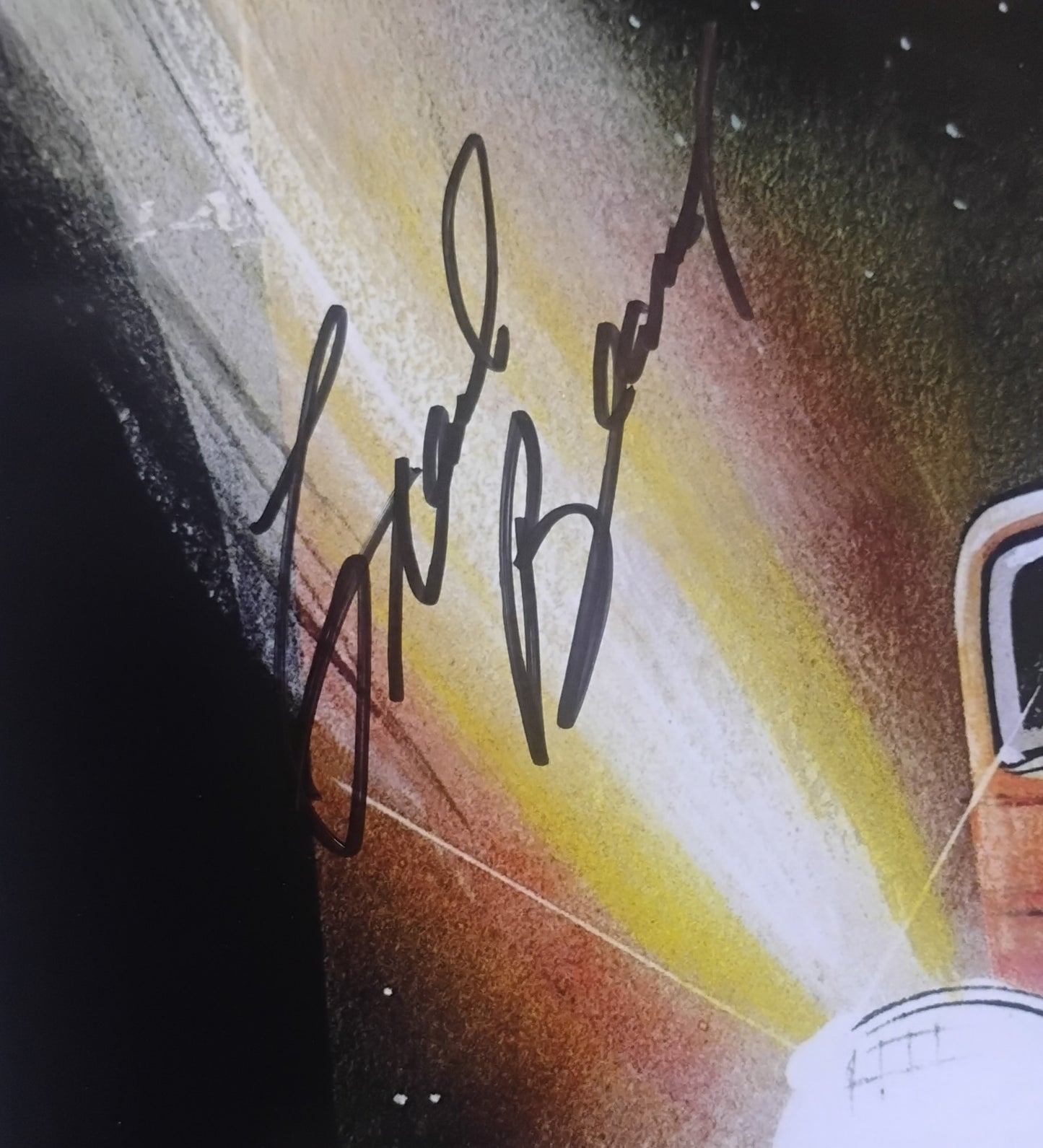 Frank Beard ZZ Top Hand Signed Autograph Photo COA