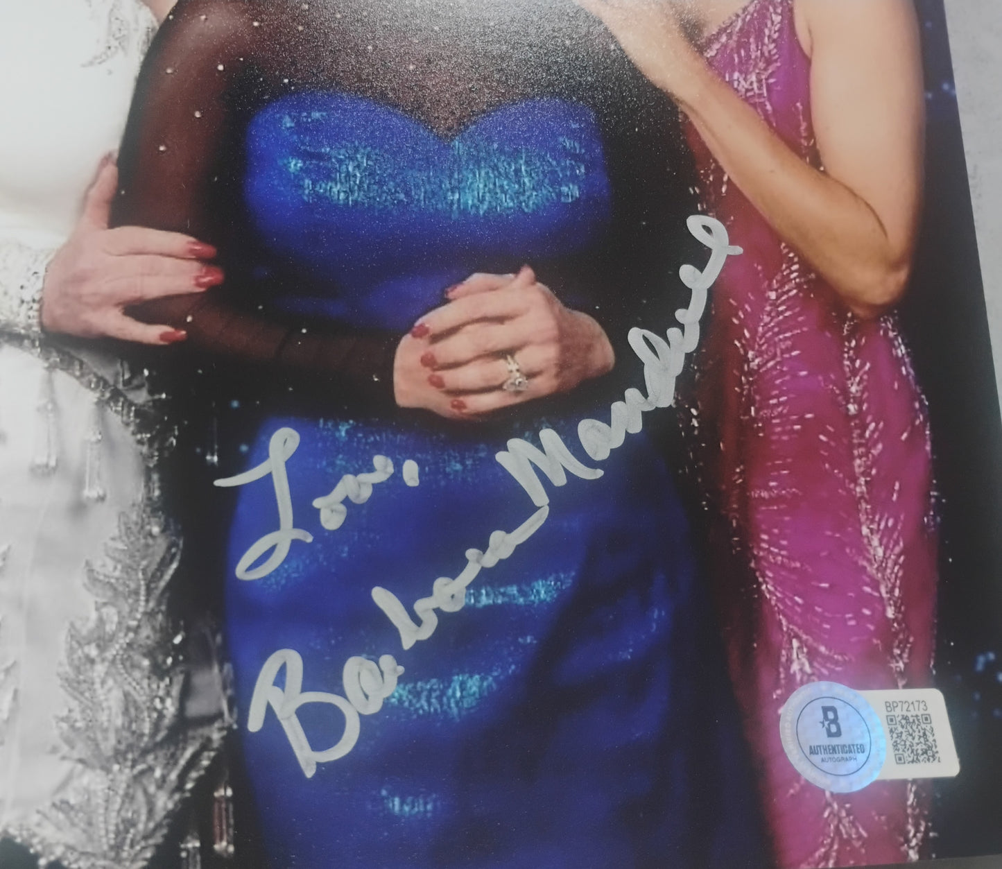 Barbara Mandrell Hand Signed Autograph 8x10 Photo BAS COA