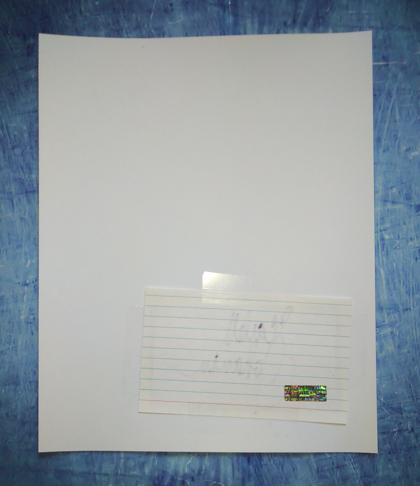 Scarlett Johansson Hand Signed Autograph Index Card Photo COA Framed Display