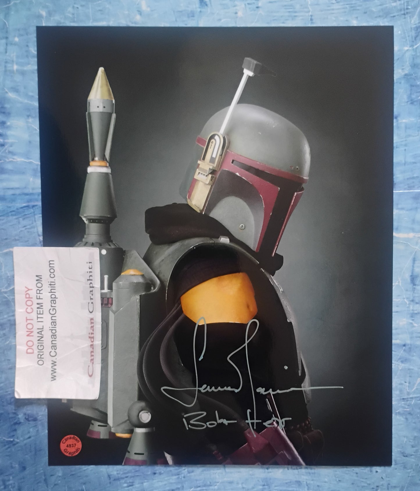 Temuera Morrison Hand Signed Autograph 8x10 Photo COA Boba Fett