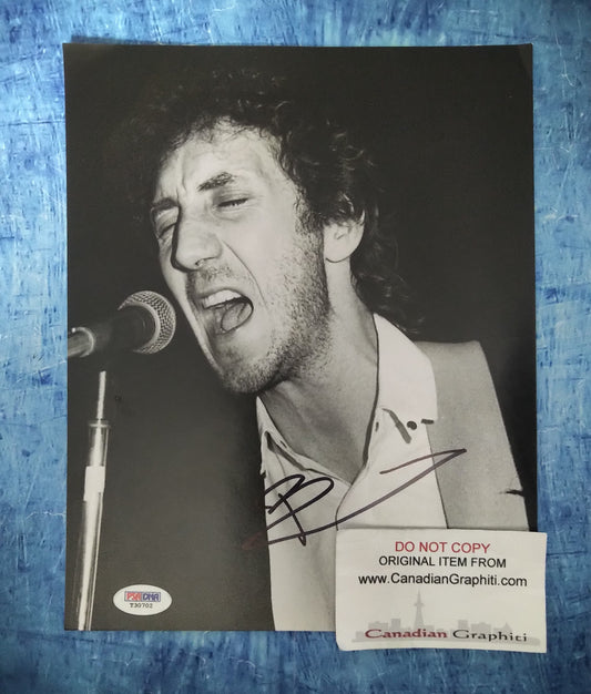 Pete Townshend Hand Signed Autograph 8x10 Photo PSA COA The Who
