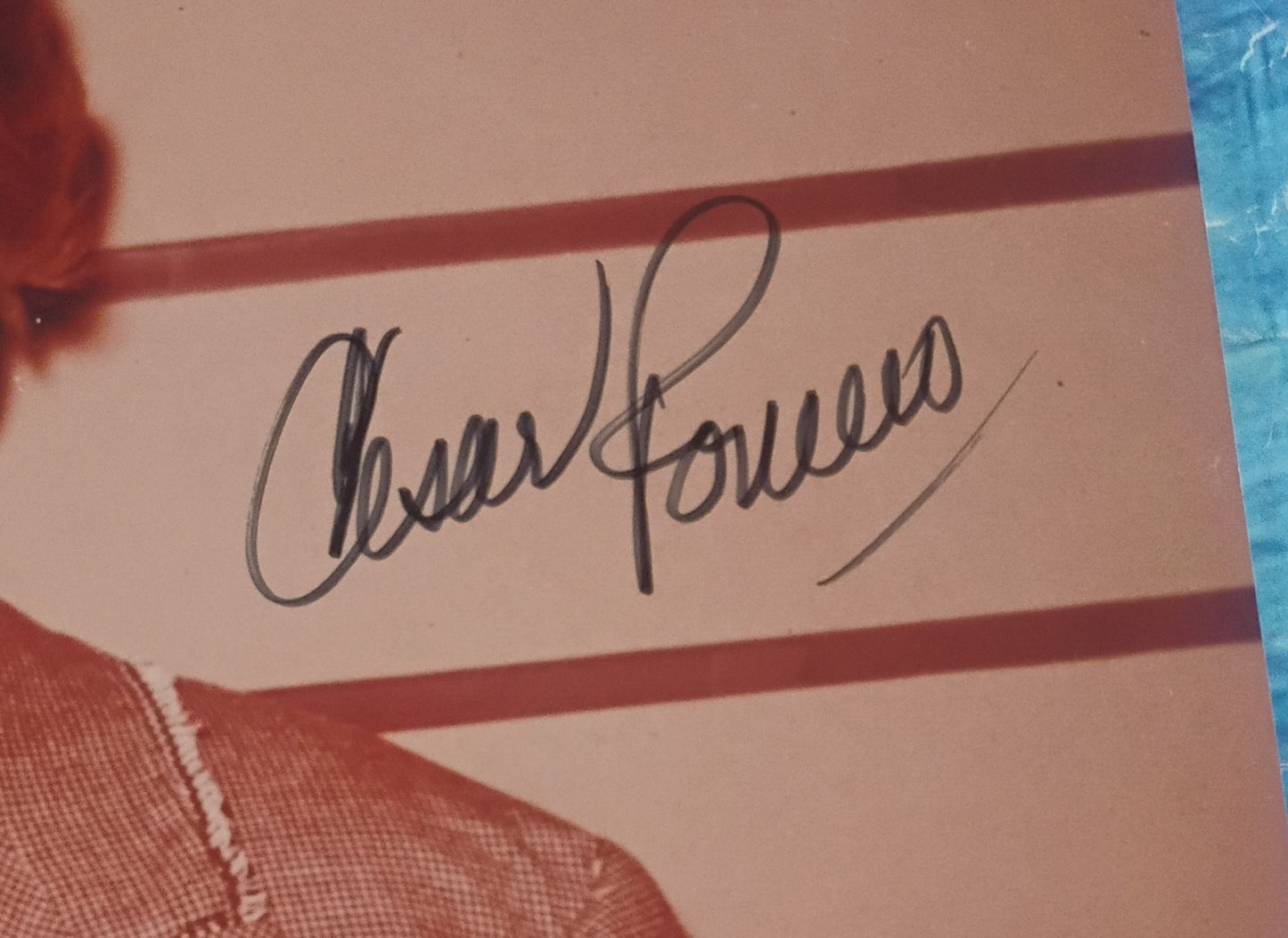 Cesar Romero Hand Signed Autograph 8x10 Photo JSA COA Batman