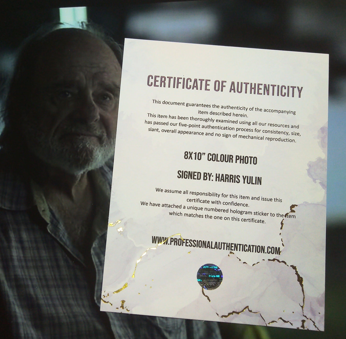 Harris Yulin Hand Signed Autograph 8x10 Photo COA Ozark