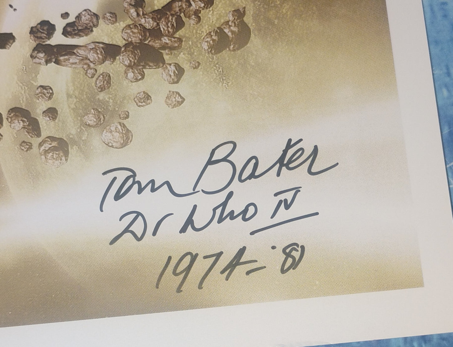 Tom Baker Hand Signed Autograph 8x10 Photo JSA COA Doctor Who