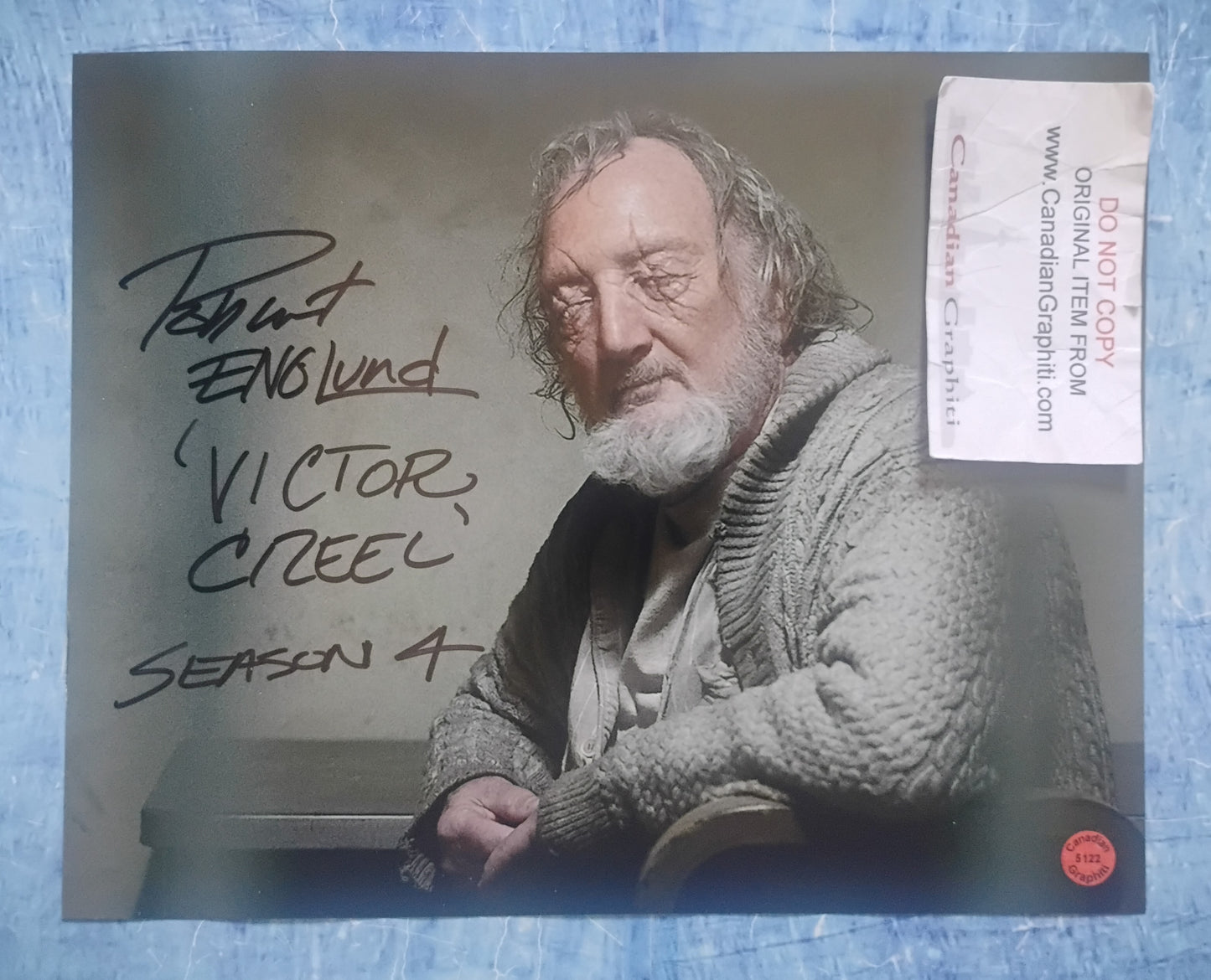 Robert Englund Hand Signed Autograph 8x10 Photo COA Stanger Things