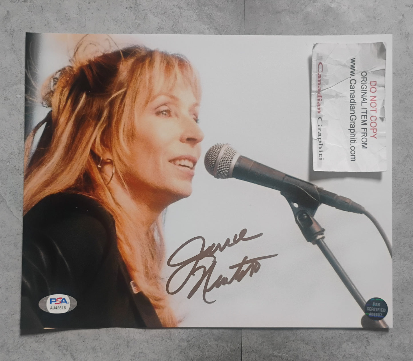 Juice Newton Hand Signed Autograph 8x10 Photo PSA COA