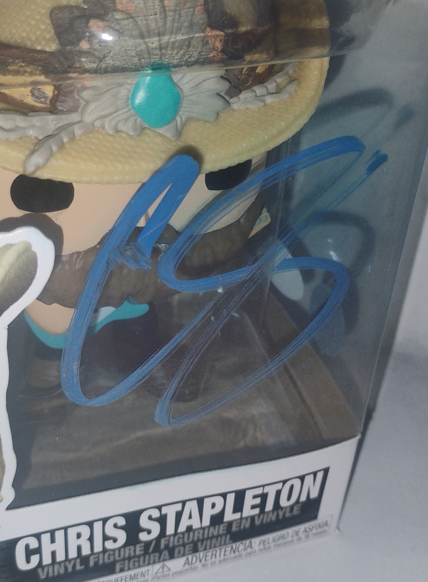 Chris Stapleton Hand Signed Autograph Funko Pop JSA COA