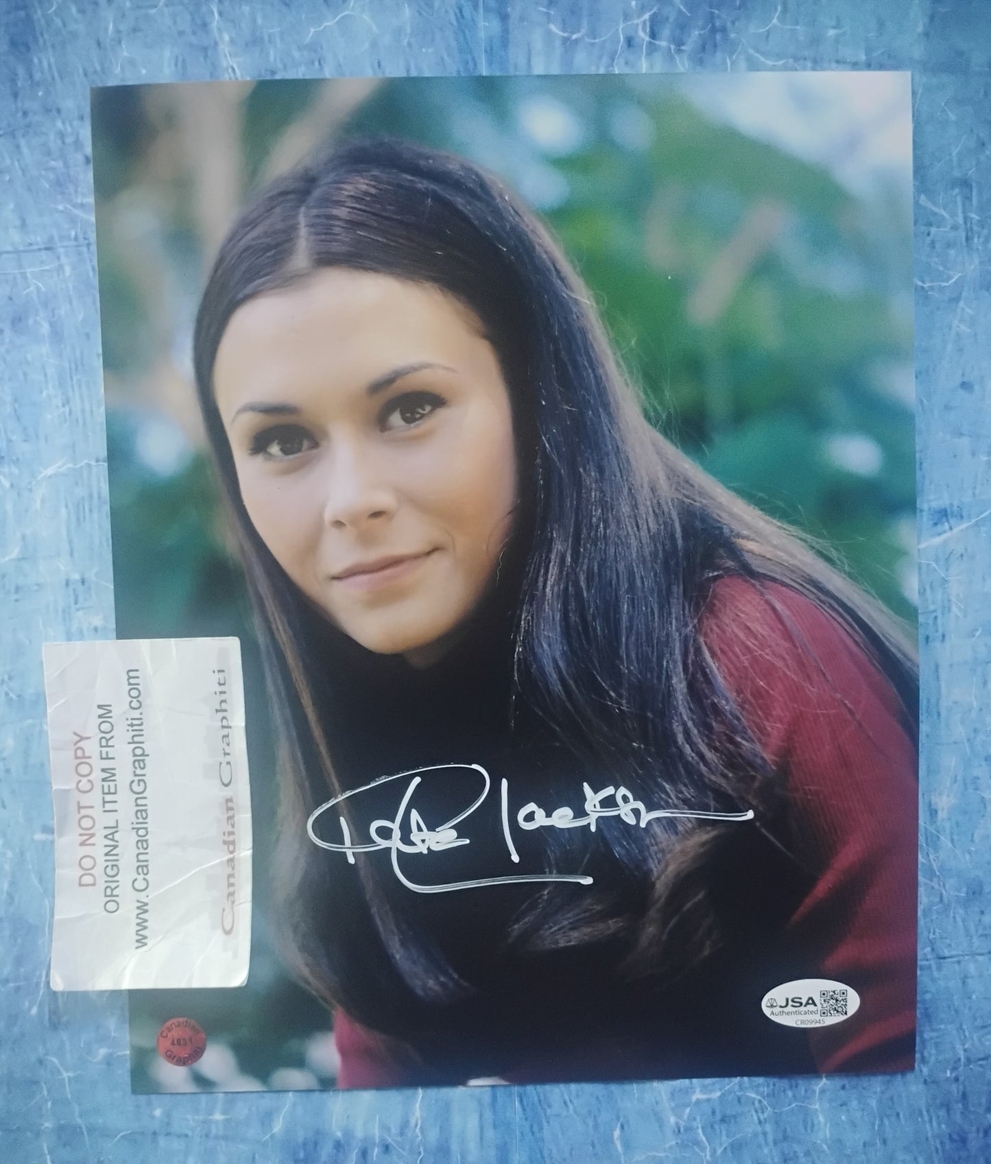 Kate Jackson Hand Signed Autograph 8x10 Photo JSA COA