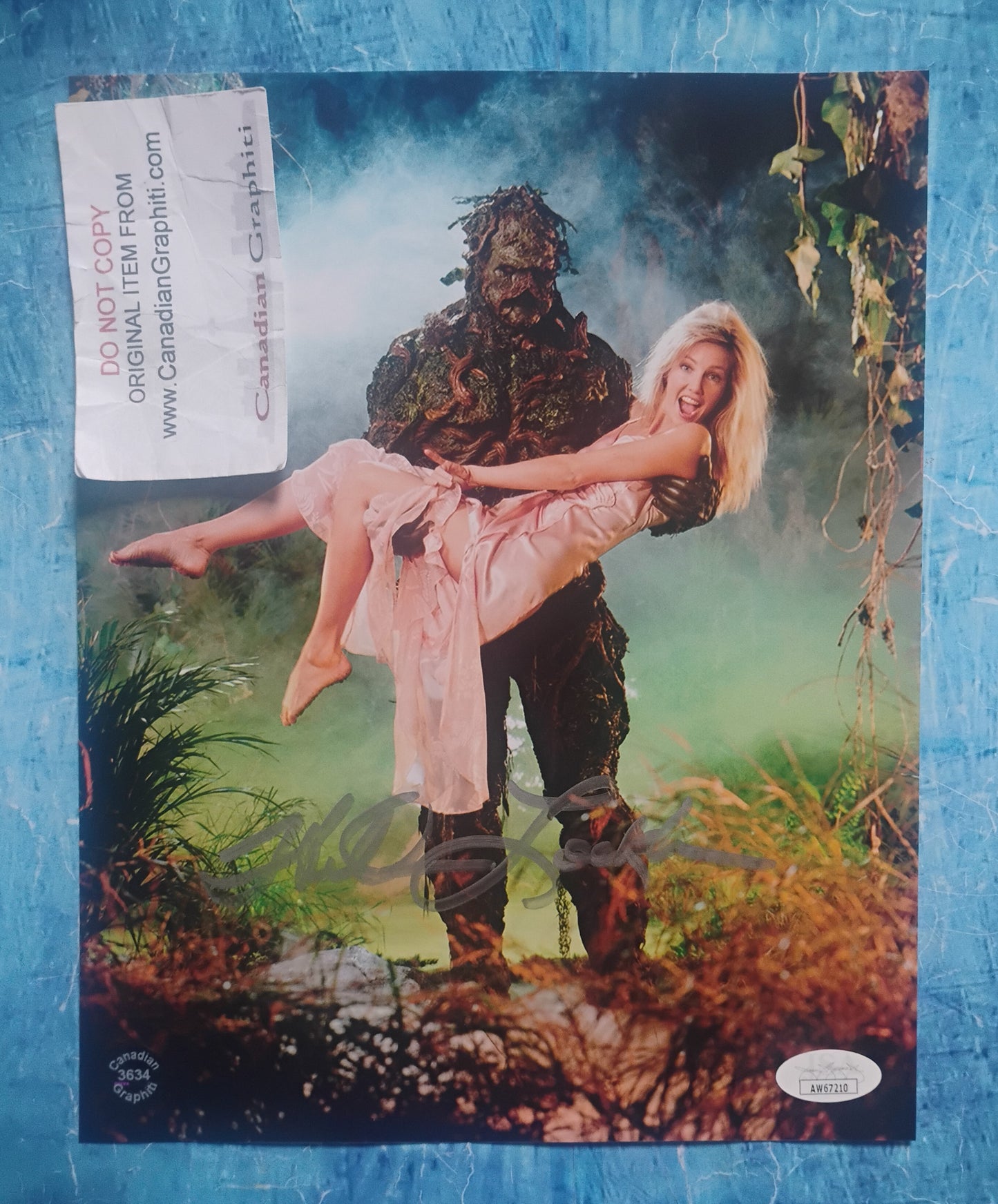 Heather Locklear Hand Signed Autograph 8x10 Photo JSA COA Swamp Thing