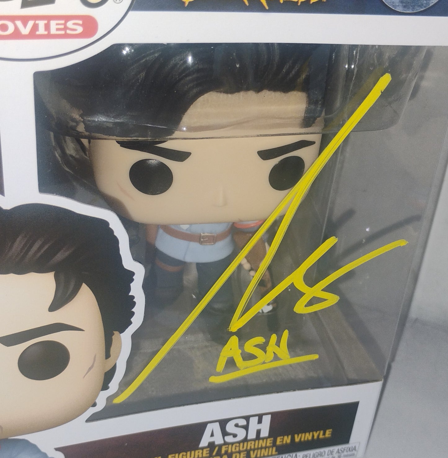 Bruce Campbell Hand Signed Autograph Ash Funko Pop COA Army Of Darkness
