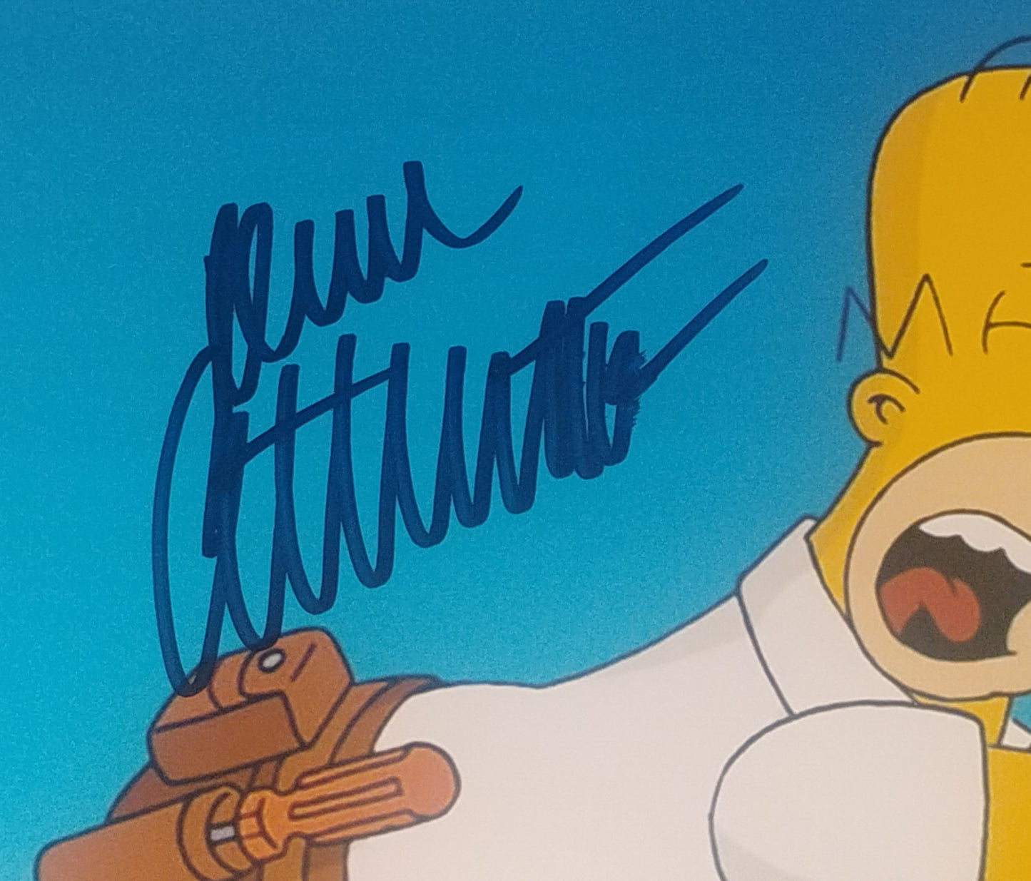 Dan Castellaneta Hand Signed Autograph 8x10 Photo BAS COA The Simpsons