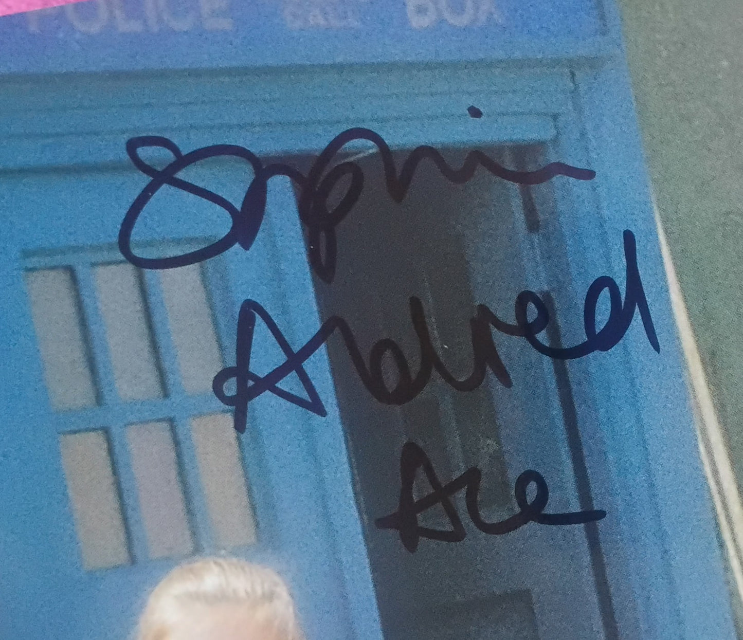 Sylvester McCoy & Sophie Aldred Hand Signed Autograph 8x10 Photo JSA COA Doctor Who