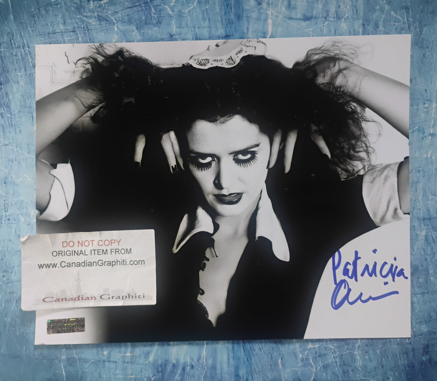 Patricia Quinn Hand Signed Autograph 8x10 Photo COA Rocky Horror Picture Show