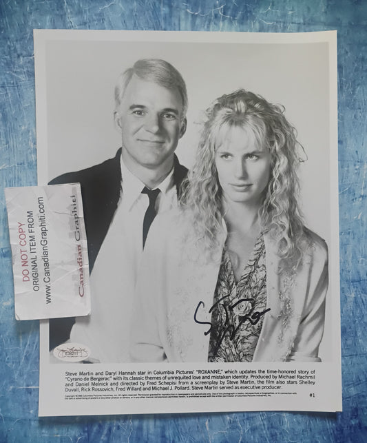 Steve Martin Hand Signed Autograph 8x10 Photo JSA COA Roxanne