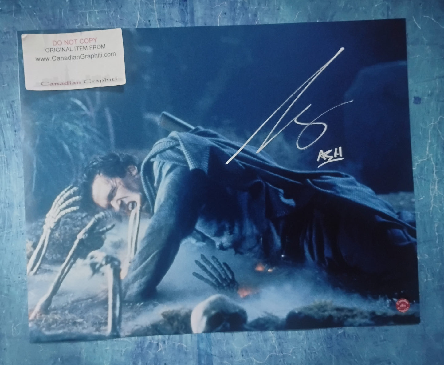 Bruce Campbell Hand Signed Autograph 11x14 Photo COA Evil Dead