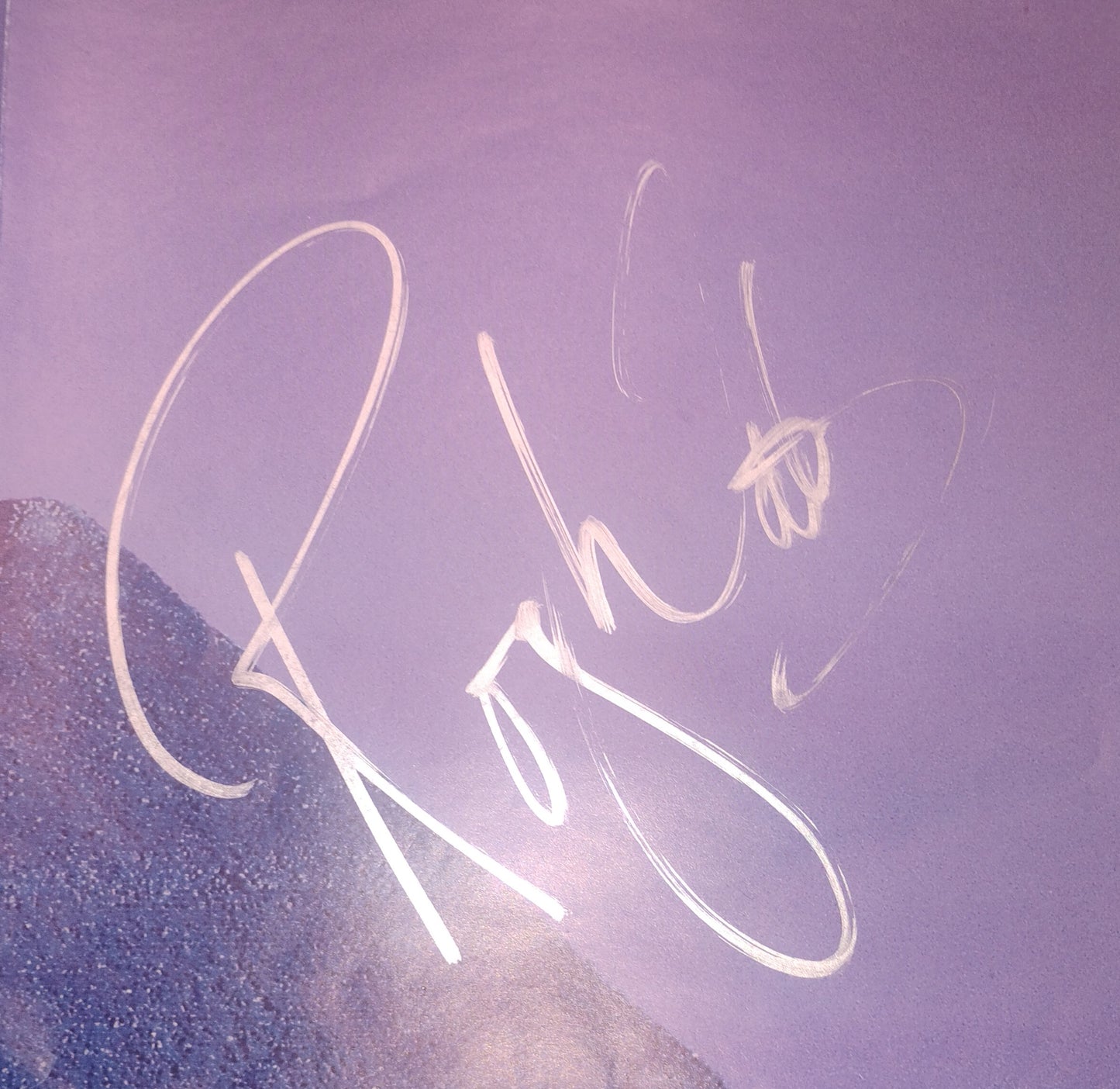 Roger Waters Hand Signed Autograph Poster BAS COA Pink Floyd