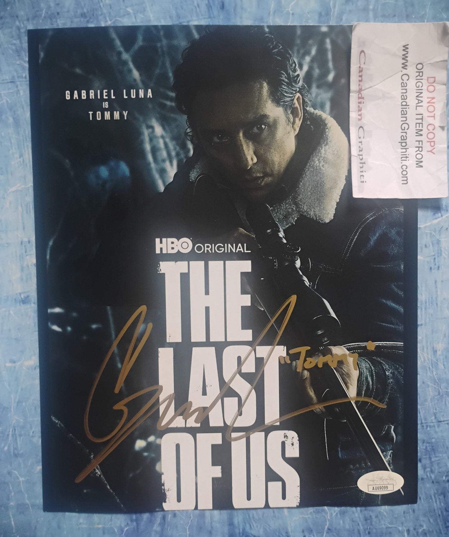 Gabriel Luna Hand Signed Autograph 8x10 Photo JSA COA The Last of Us
