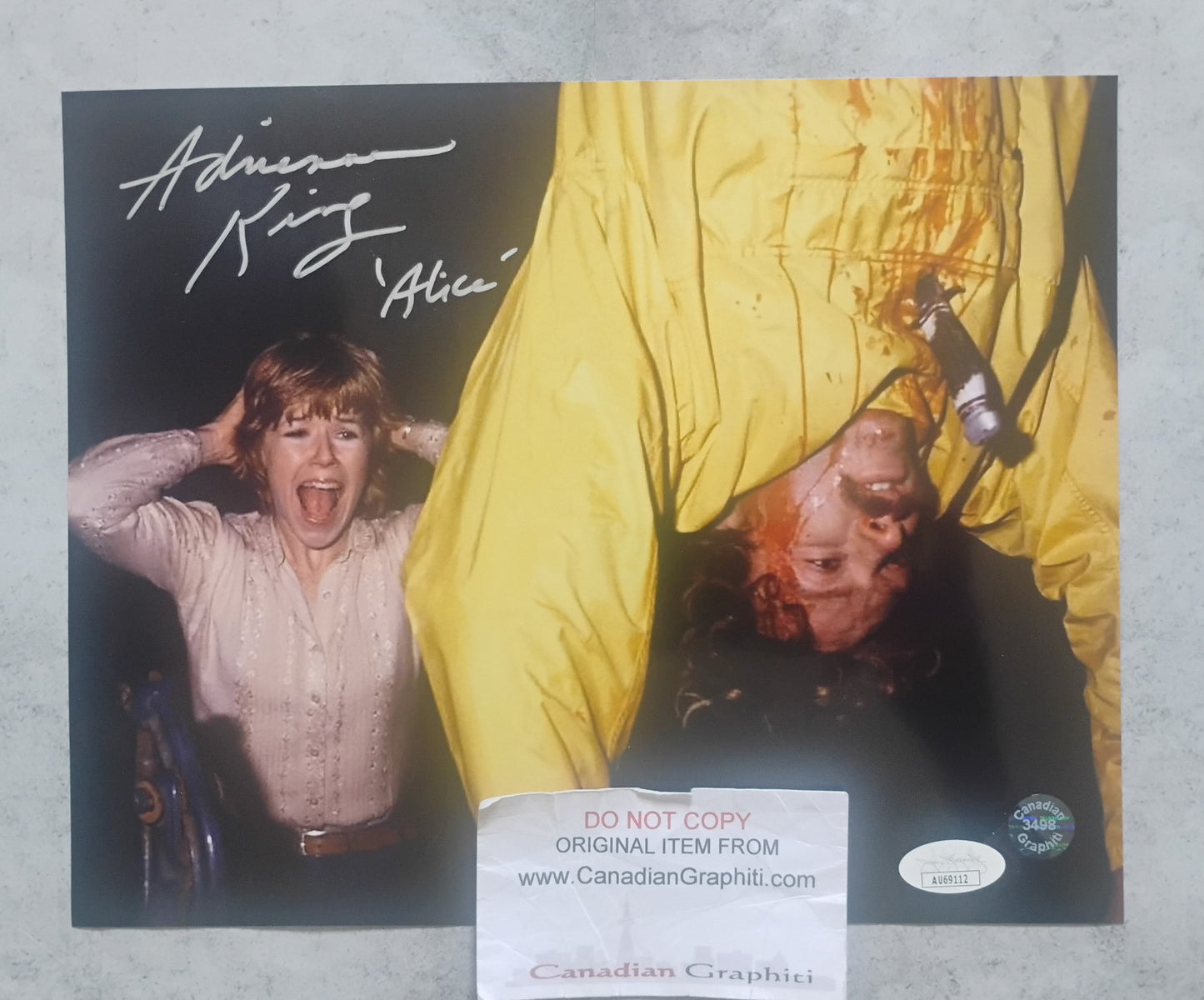 Adrienne King Hand Signed Autograph 8x10 Photo JSA COA Friday The 13th
