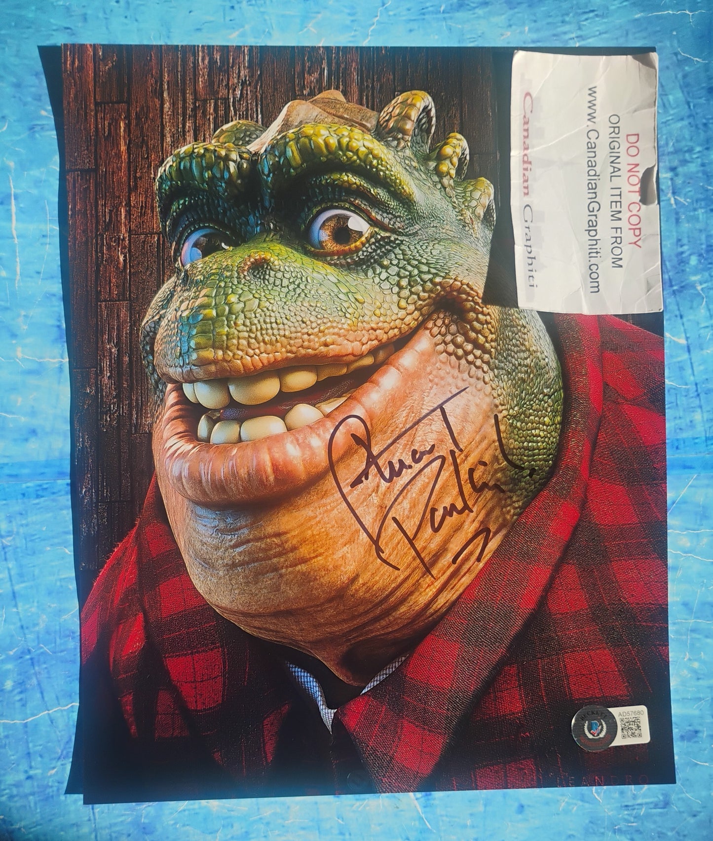 Stuart Pankin Hand Signed Autograph 8x10 Photo BAS COA Dinosaurs