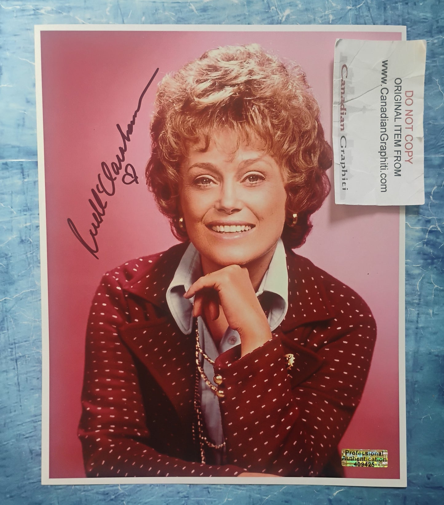 Rue McClanahan Hand Signed Autograph 8x10 Photo COA