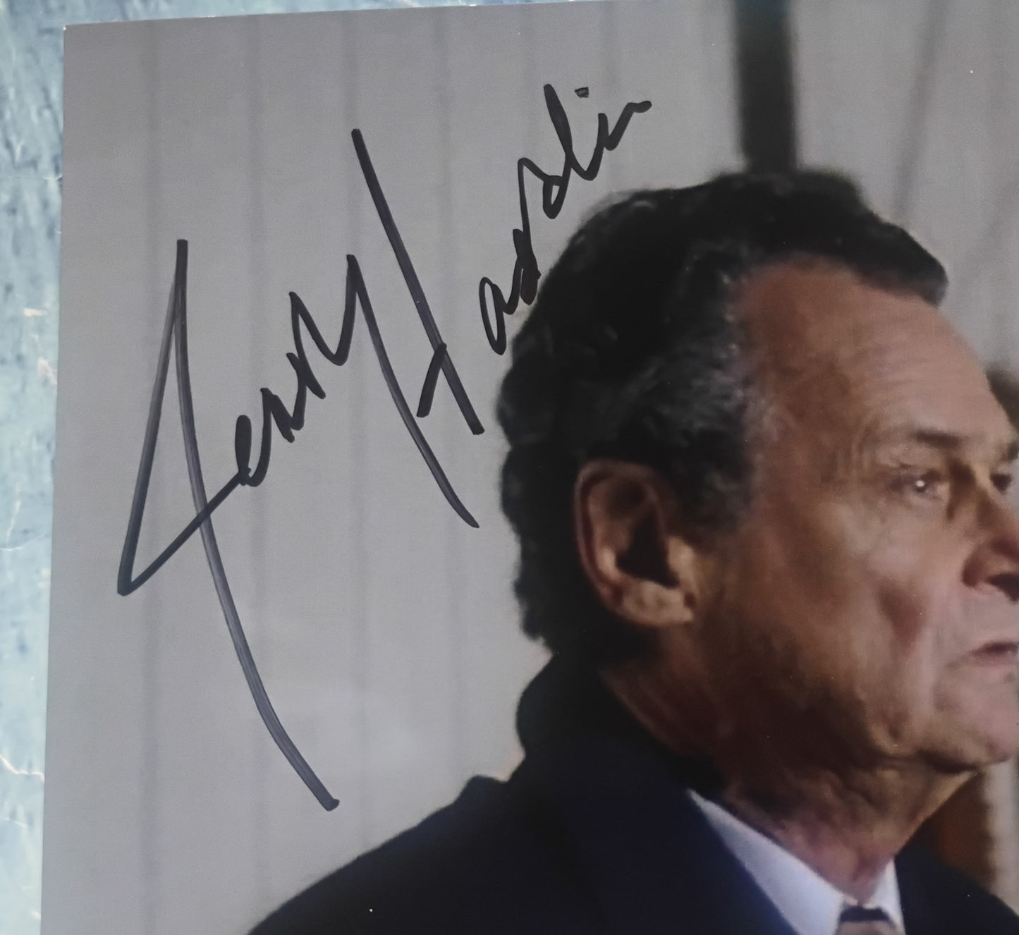 Jerry Hardin Hand Signed Autograph 8x10 Photo COA X-Files