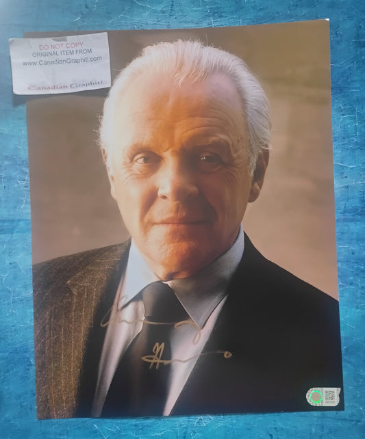 Anthony Hopkins Hand Signed Autograph 11x14 Photo SWAU COA