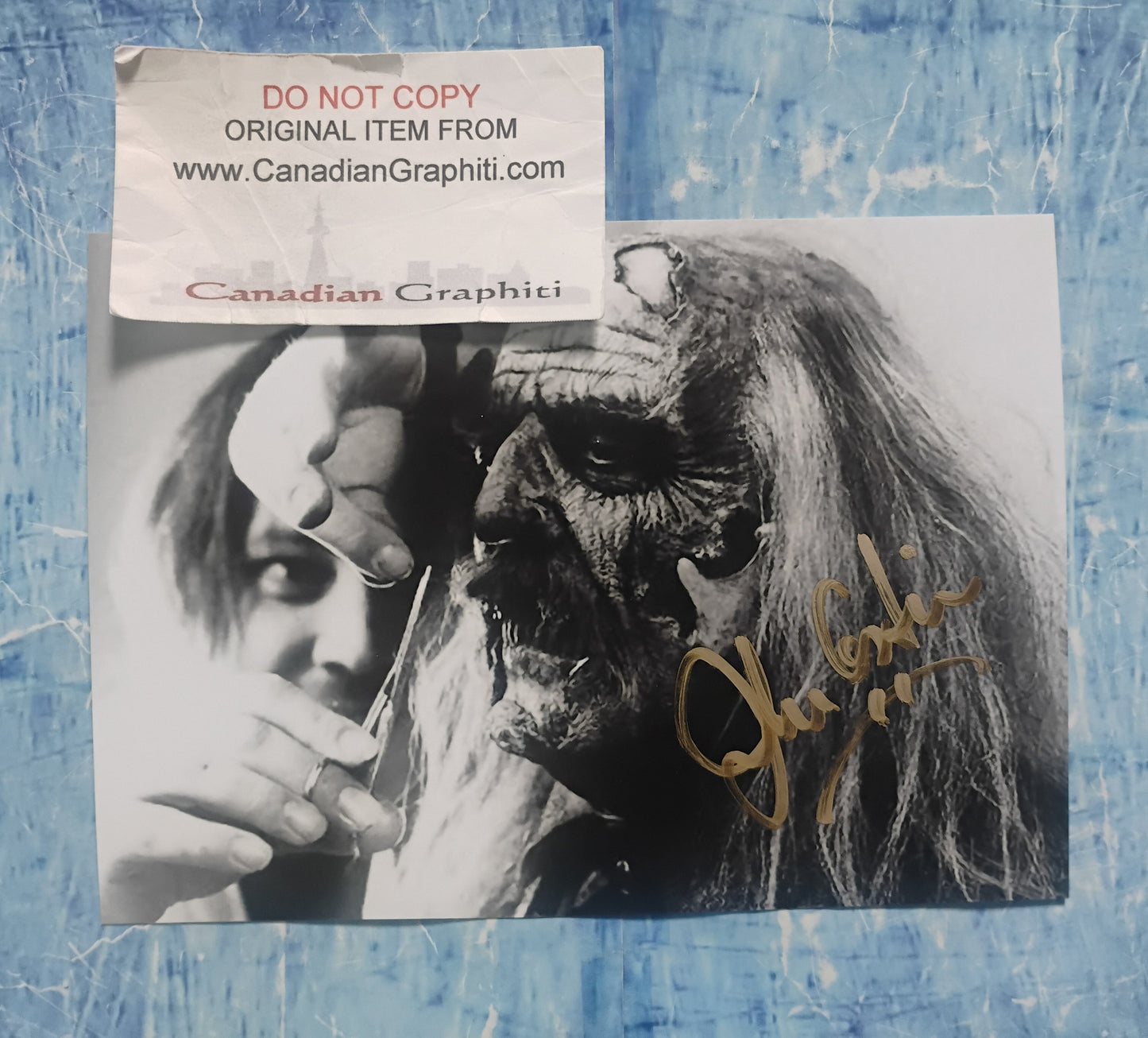 John Astin Hand Signed Autograph Photo COA The Frighteners