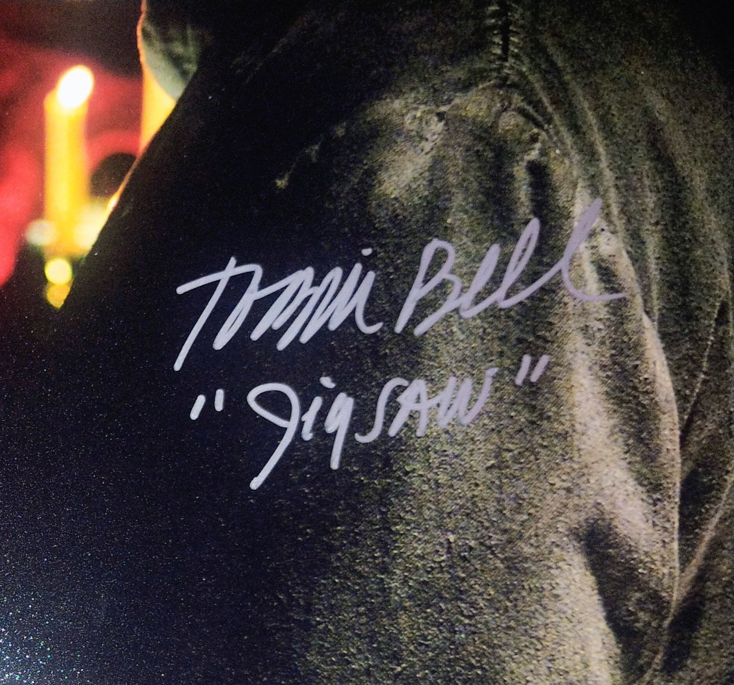 Tobin Bell & Shawnee Smith Hand Signed Autograph 11x14 Photo BAS COA Saw