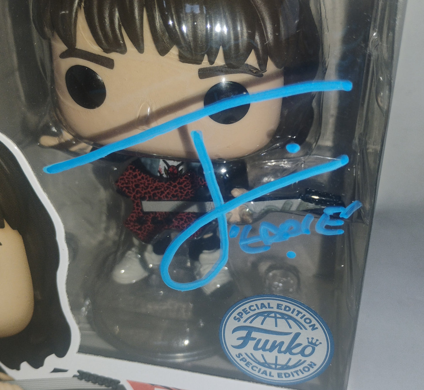 Joseph Quinn Hand Signed Autograph Stranger Things Funko Pop BAS COA Eddie Munson