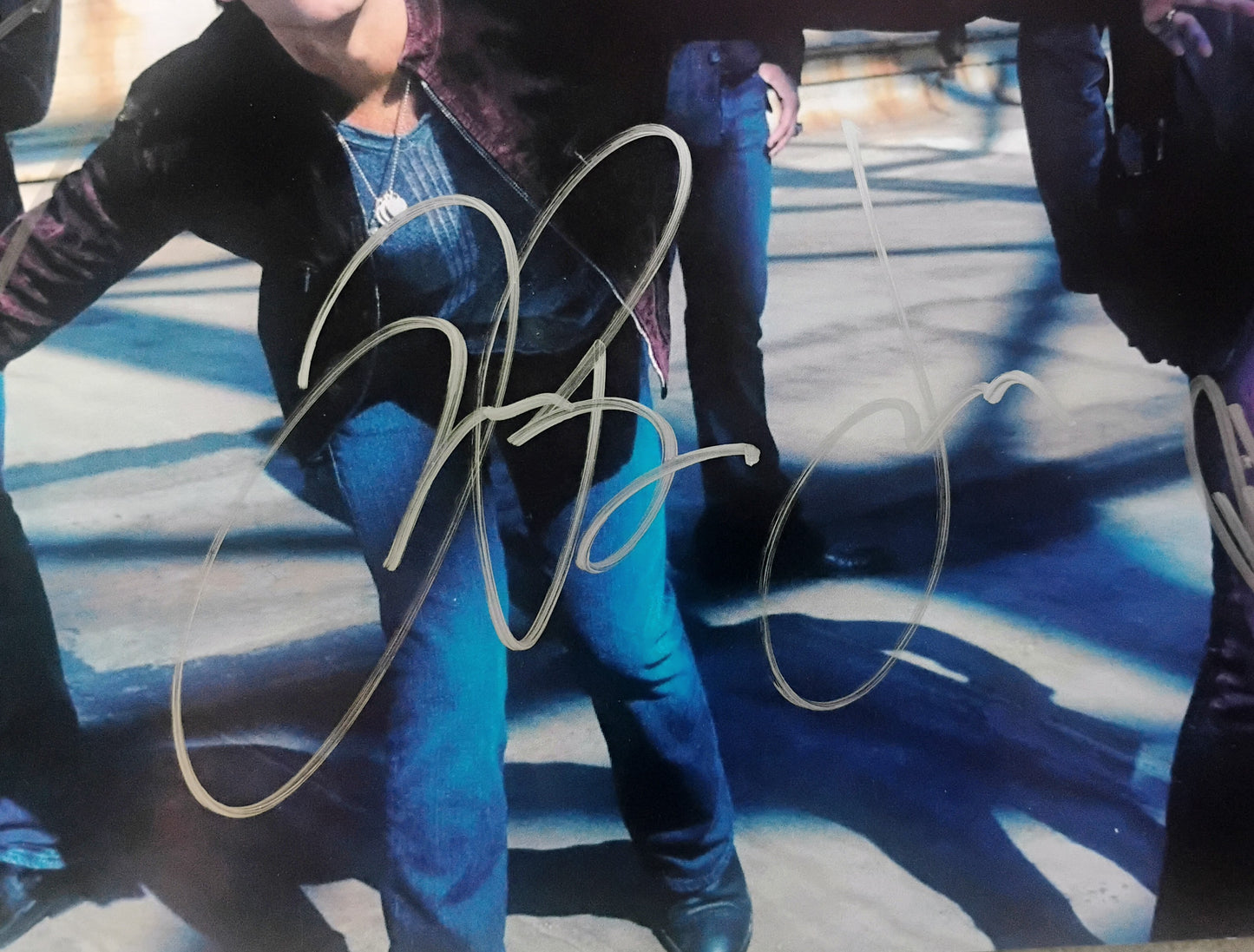 Bon Jovi Hand Signed Autograph 8x10 Photo COA