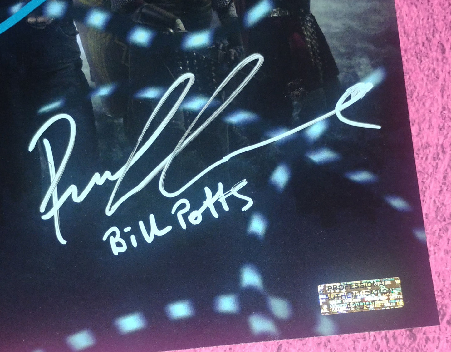Peter Capaldi, Pearl Mackie & Matt Lucas Hand Signed Autograph Photo COA Doctor Who