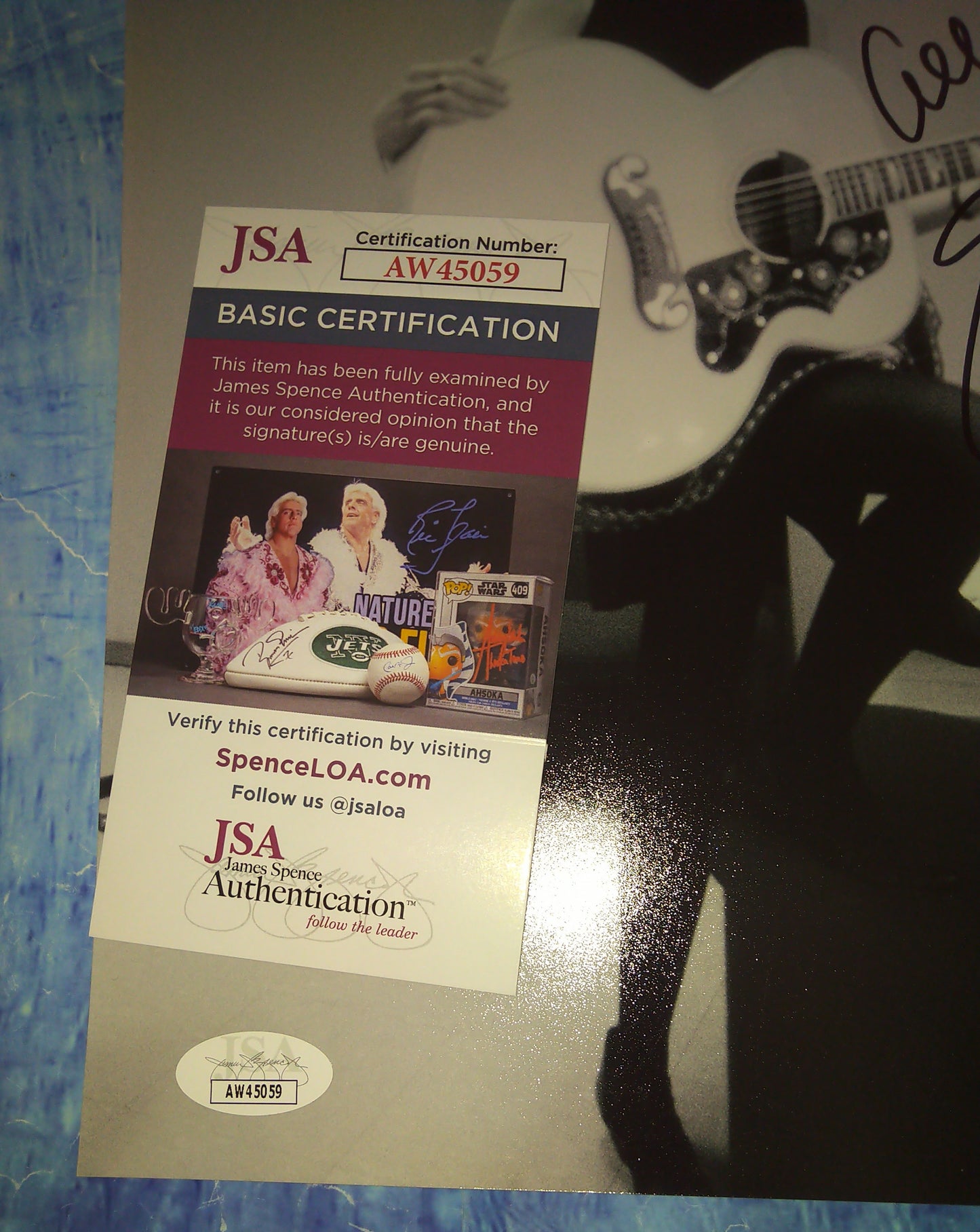 Emmylou Harris Hand Signed Autograph 8x10 Photo JSA COA