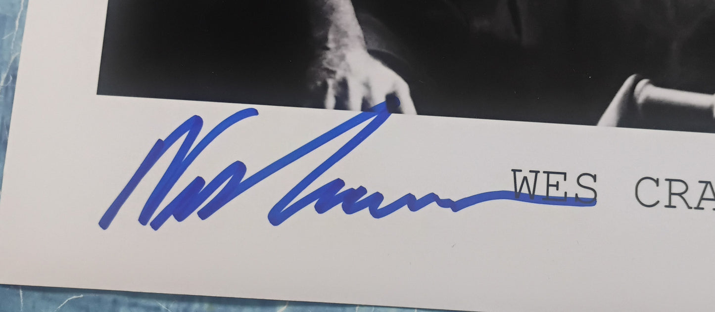 Wes Craven Hand Signed Autograph 8x10 Photo COA