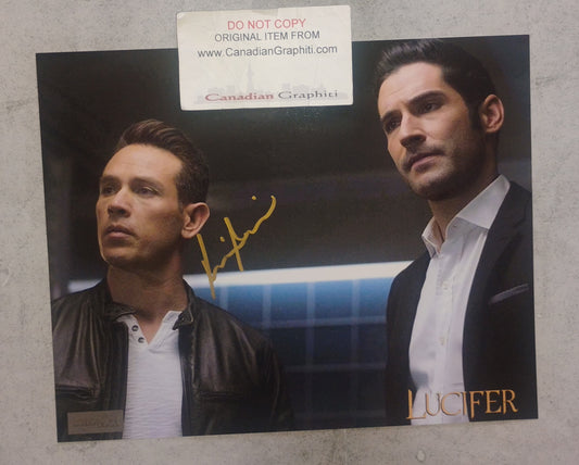 Kevin Alejandro Hand Signed Autograph 8x10 Photo COA Lucifer