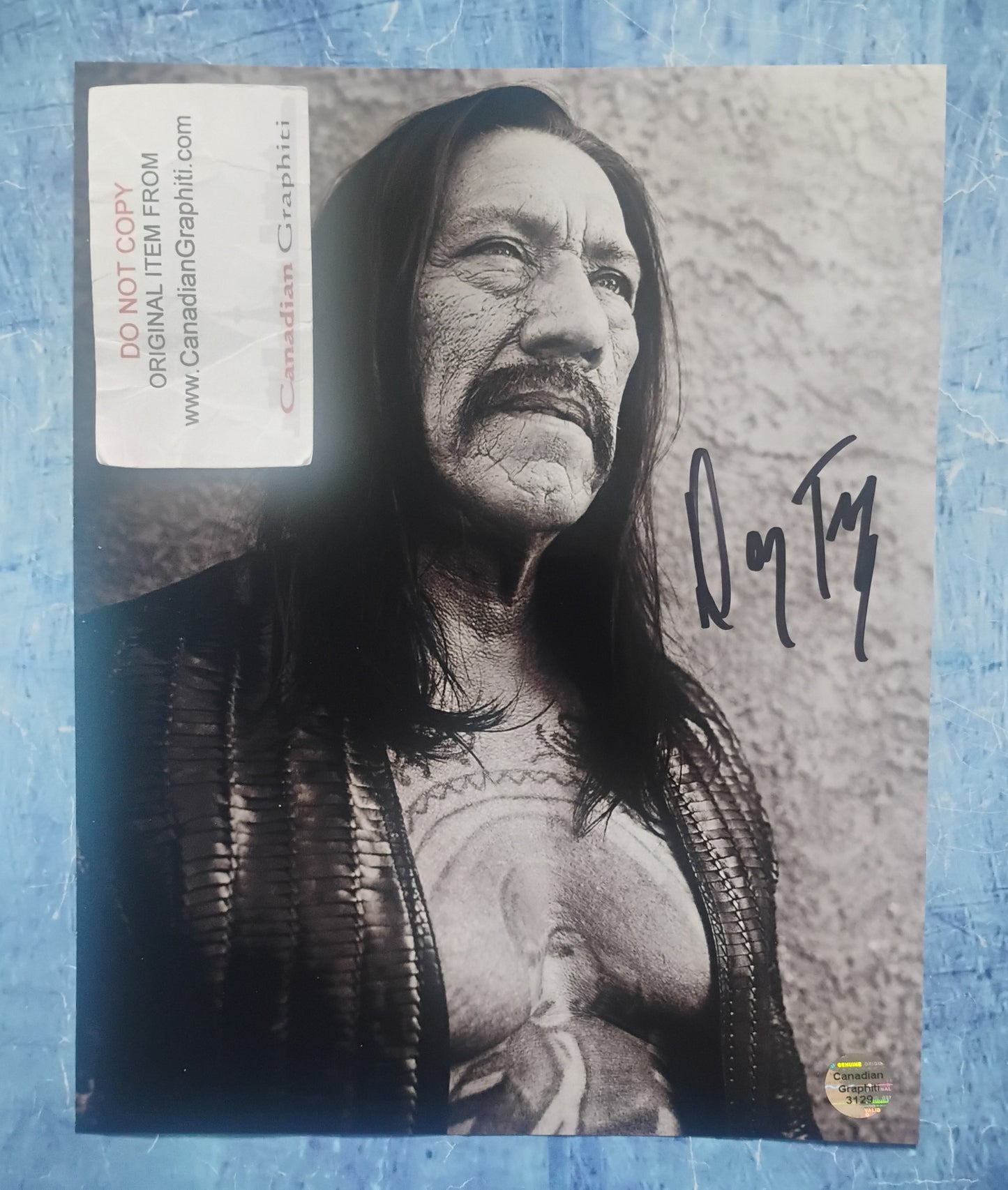 Danny Trejo Hand Signed Autograph 8x10 Photo COA