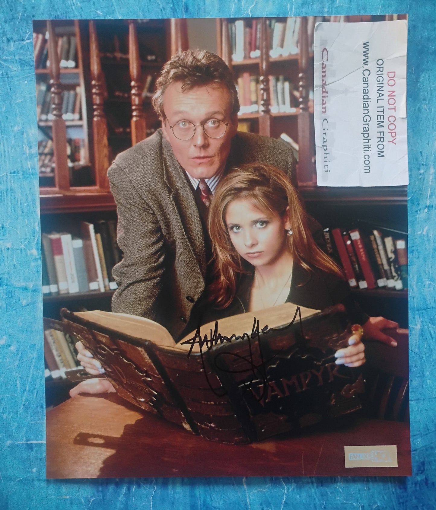 Anthony Head Hand Signed Autograph 8x10 Photo COA Buffy The Vampire Slayer