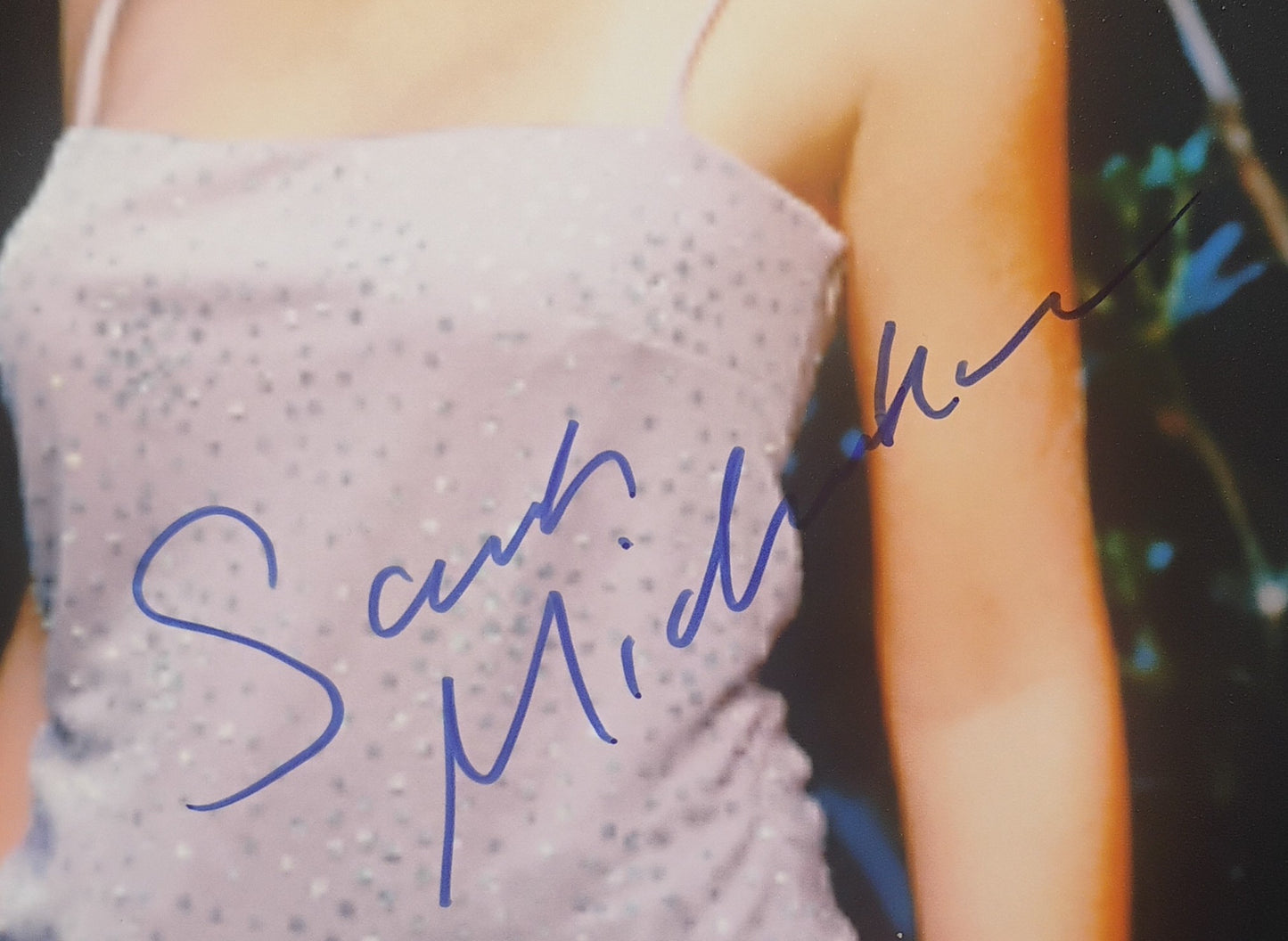 Sarah Michelle Gellar Hand Signed Autograph 8x10 Photo BAS COA Buffy The Vampire Slayer