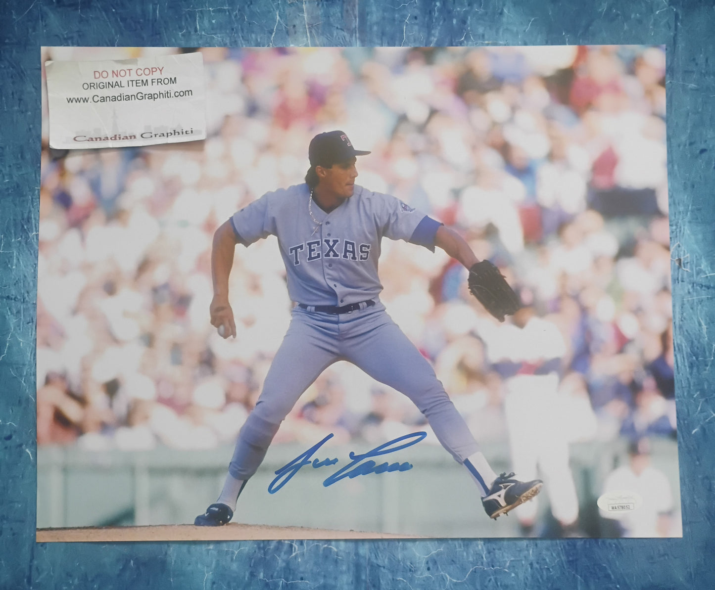 Jose Canseco Hand Signed Autograph 11x14 Photo JSA COA