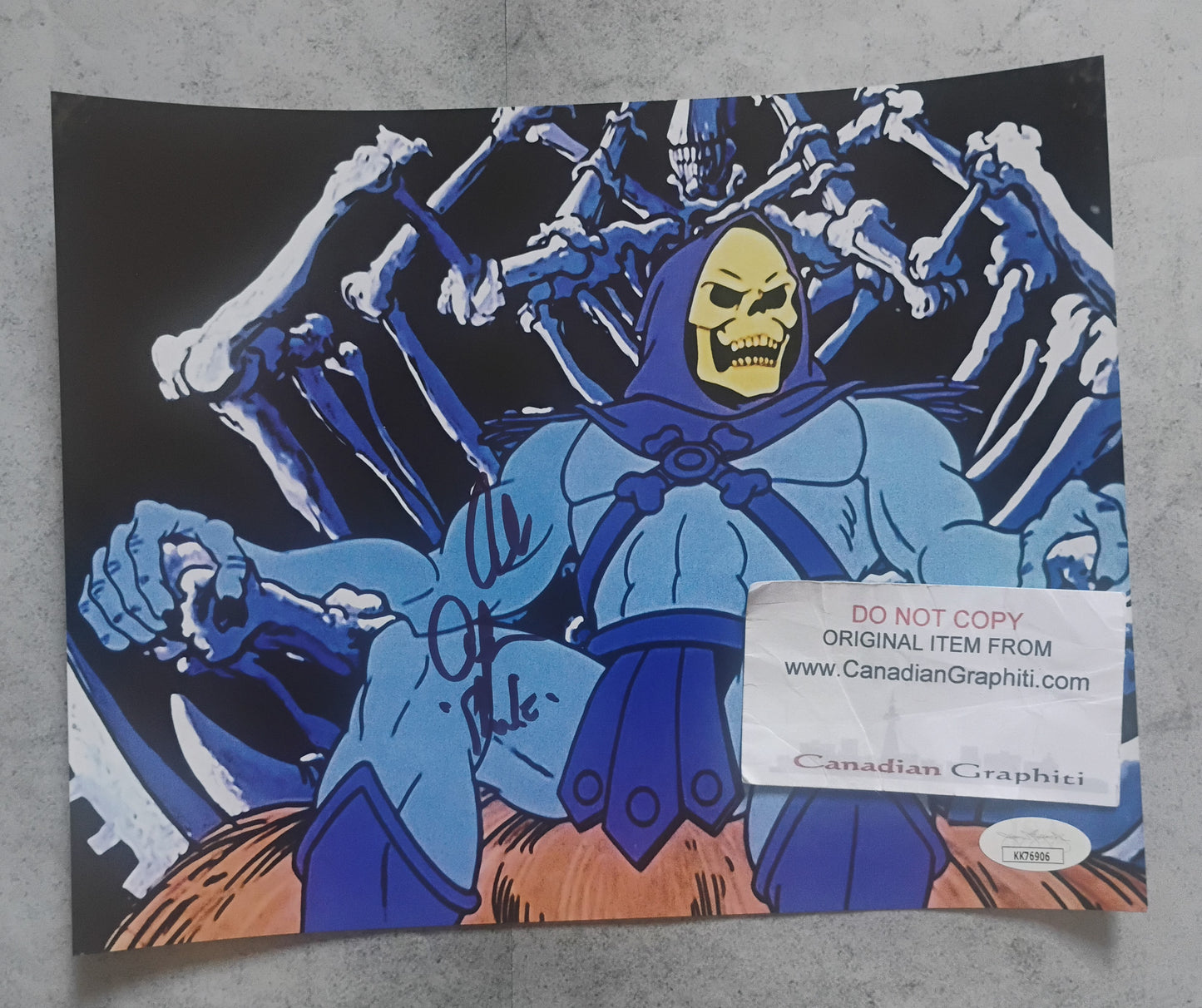 Alan Oppenheimer Hand Signed Autograph 8x10 Photo JSA COA Skeletor