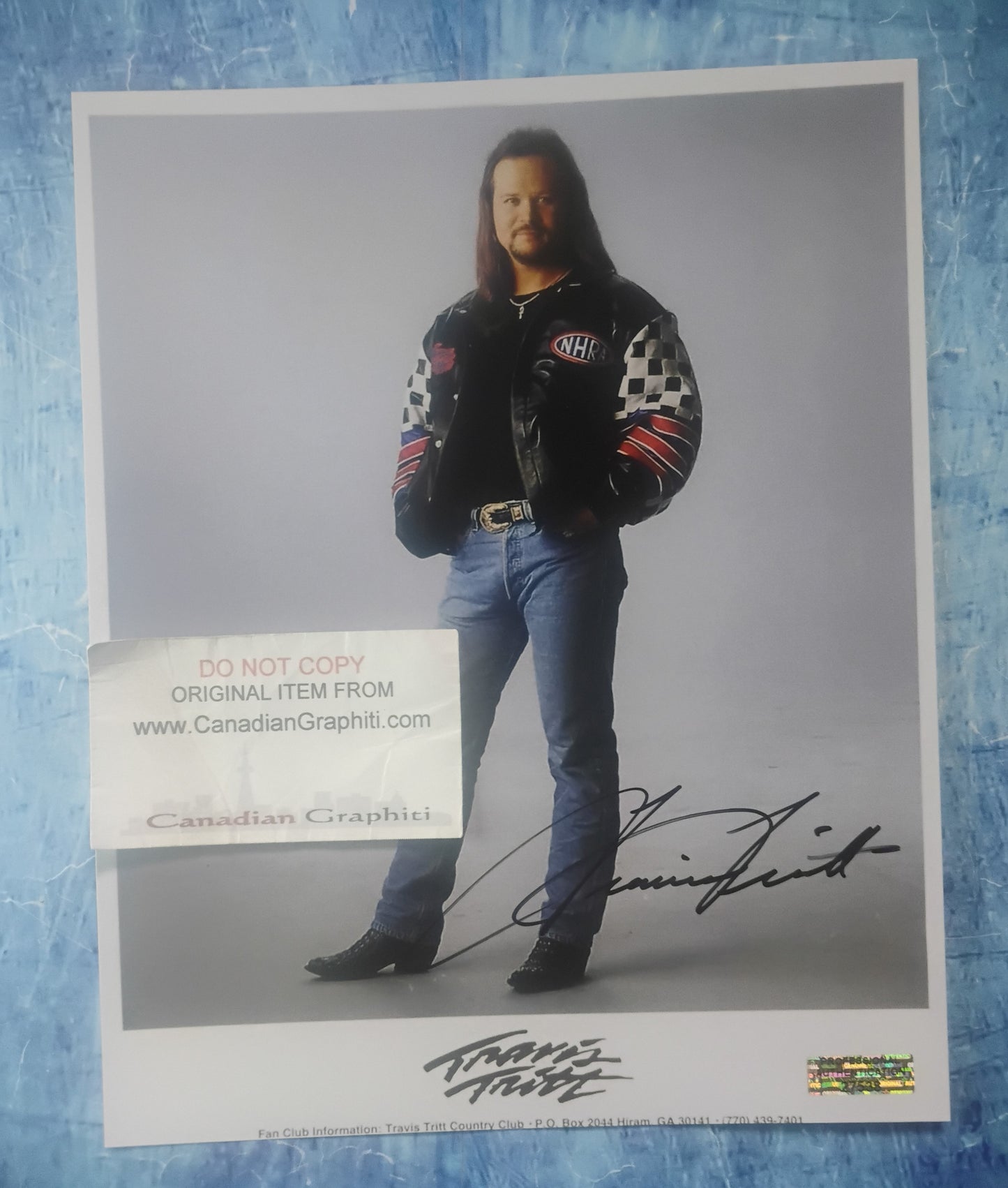 Travis Tritt Hand Signed Autograph 8x10 Photo COA