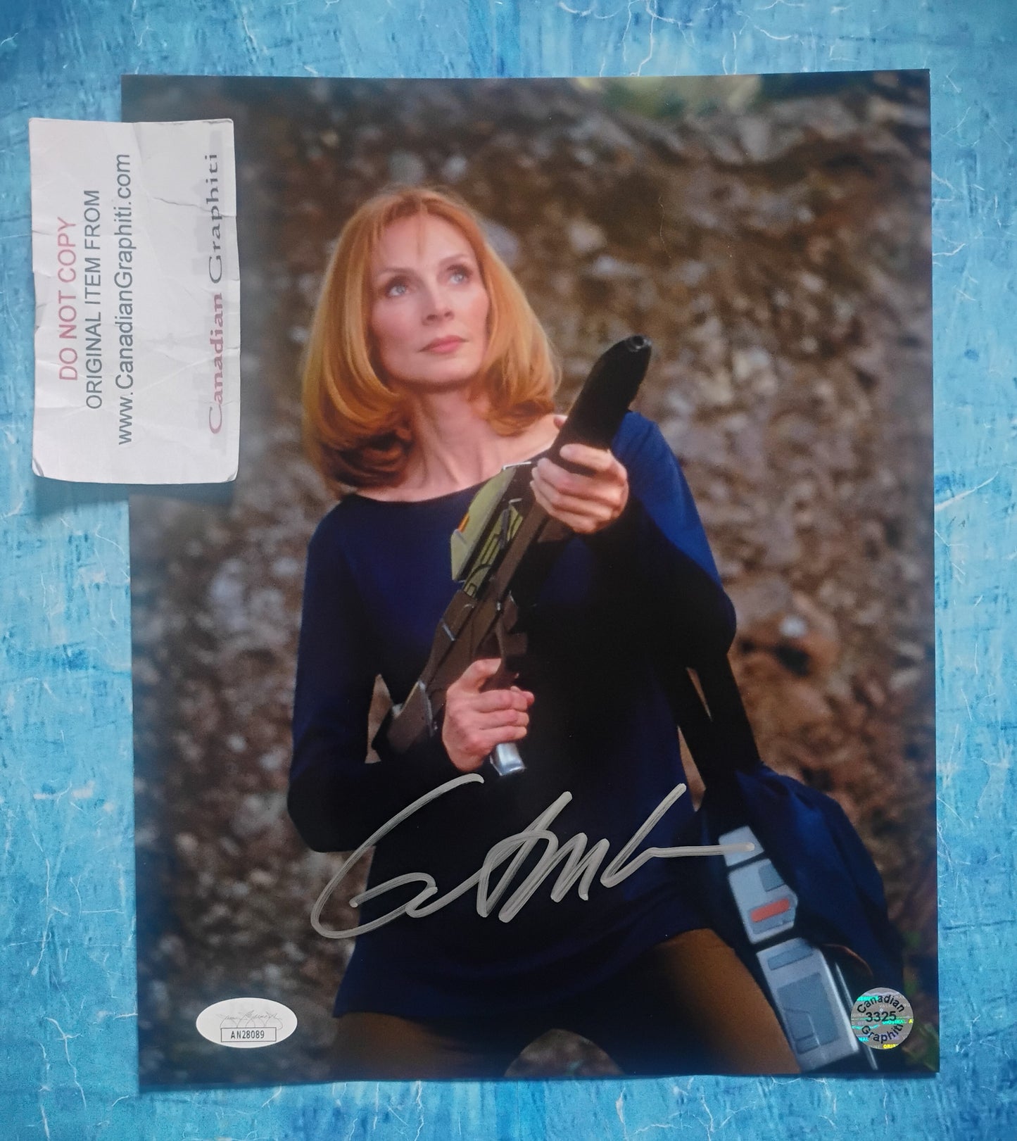 Gates McFadden Hand Signed Autograph 8x10 Photo JSA COA Star Trek