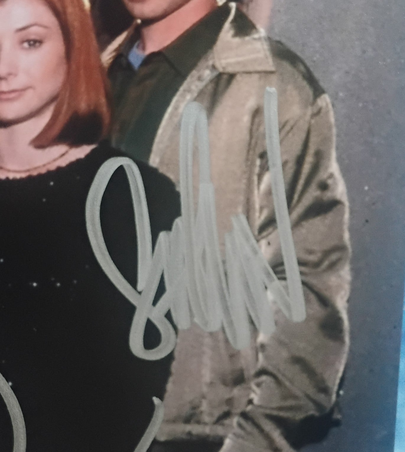 Buffy The Vampire Slayer 5x Cast Hand Signed Photo JSA COA Nicholas Brendon