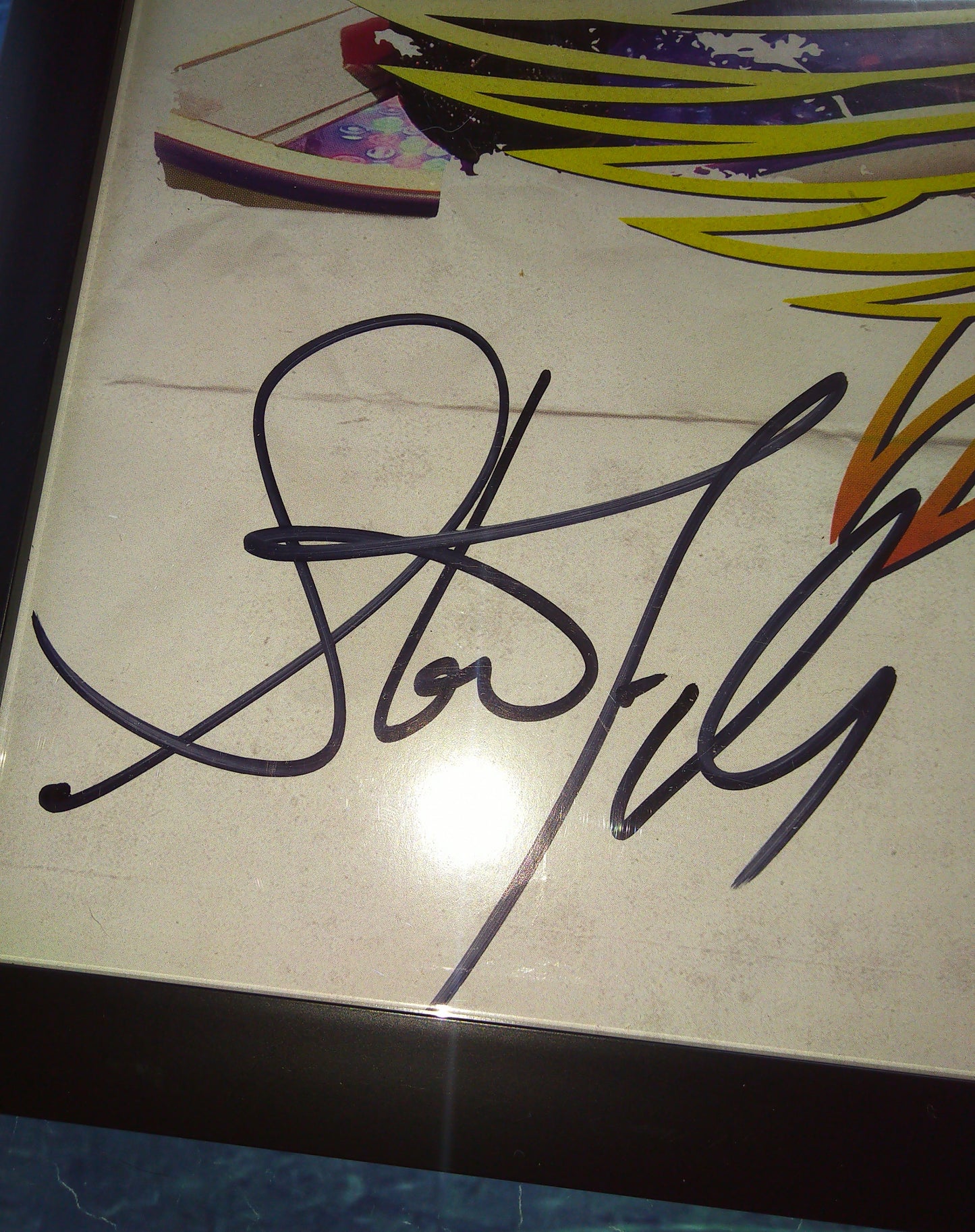 Joe Perry & Steven Tyler Hand Signed Autograph 11x17 Framed Photo JSA COA Aerosmith