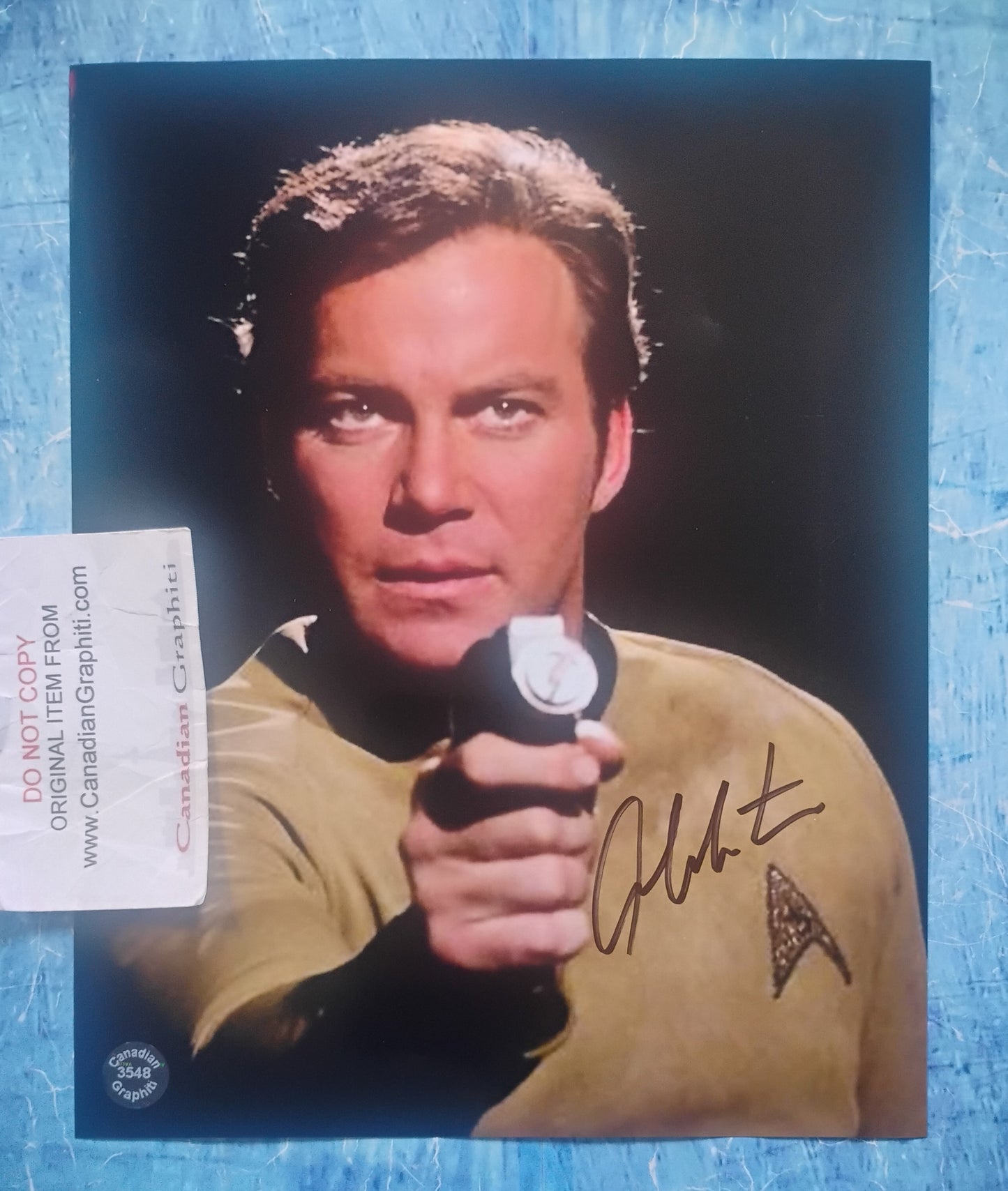 William Shatner Hand Signed Autograph 8x10 Photo COA Star Trek